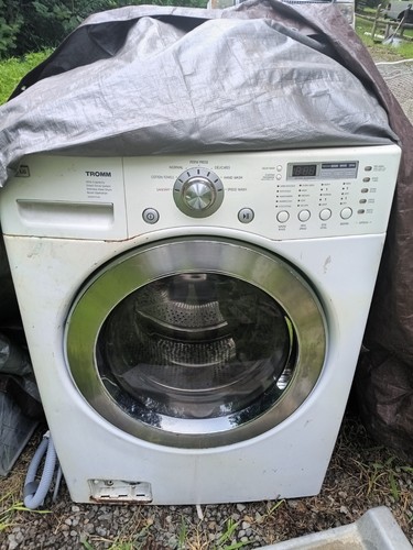 Front loaders washer dryer - front,